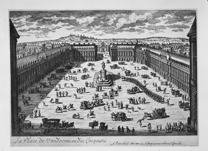Place Vendome 18e siècle